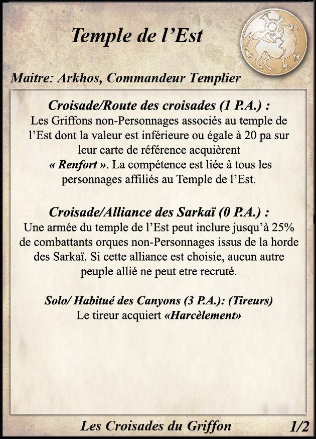 Le Temple de l'Est